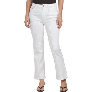 DEREK LAM 10 CROSBY Perce Comfort Stretch Cropped Jeans With Pintuck